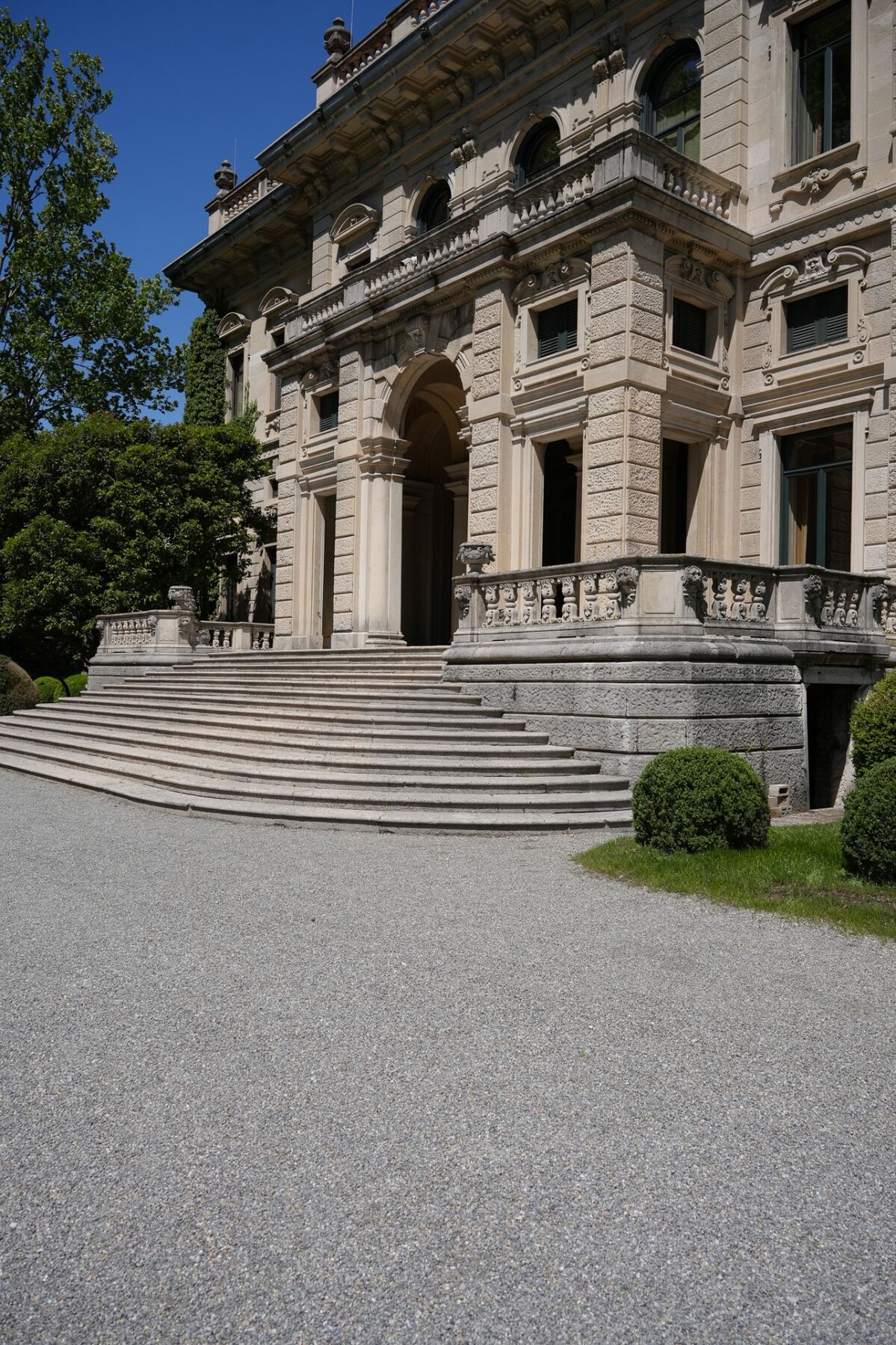 Facade of Villa Erba