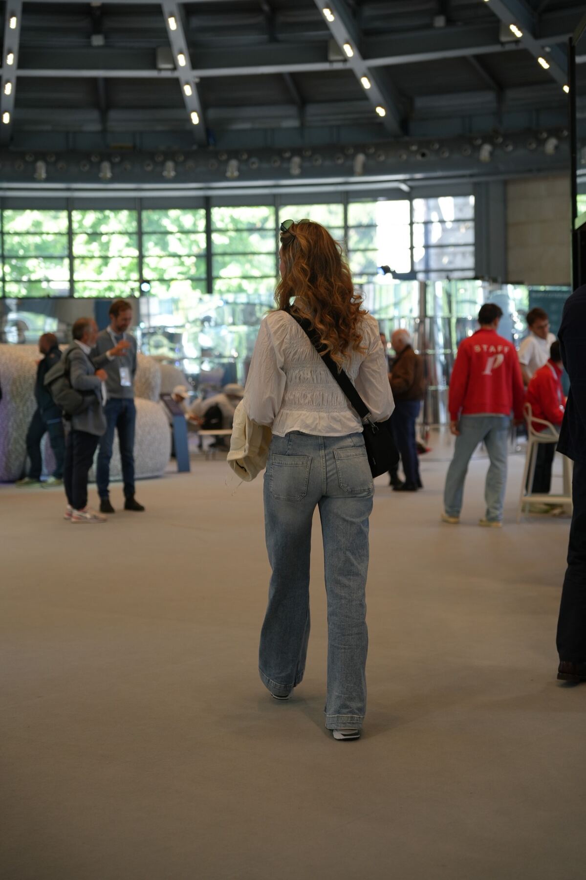 Inside the Proposte fair pavilion
